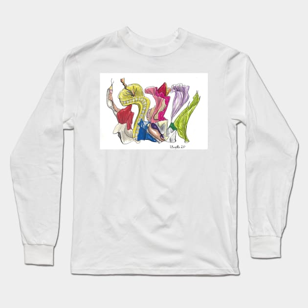 Notes Long Sleeve T-Shirt by LukeMargetts